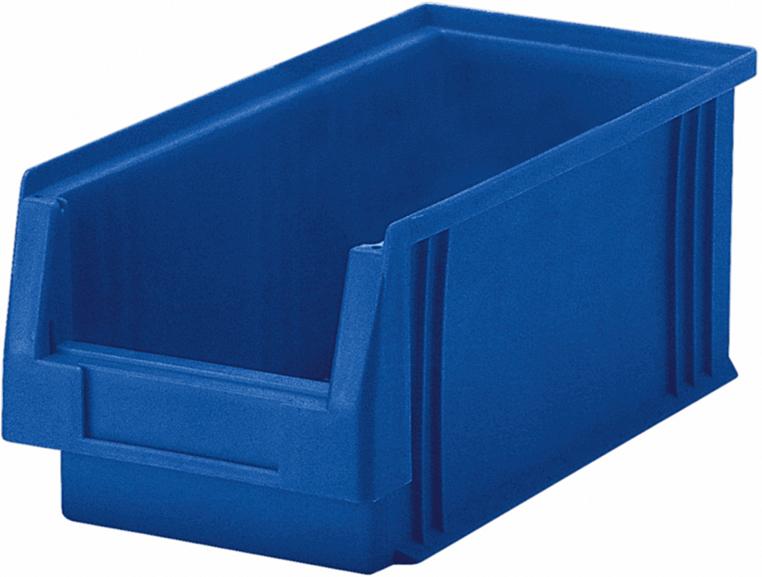 Produktbild von LA-KA-PE Sichtlagerkasten PLK 3a B150xT290xH125 mm blau 01650 02 02 4031022004789