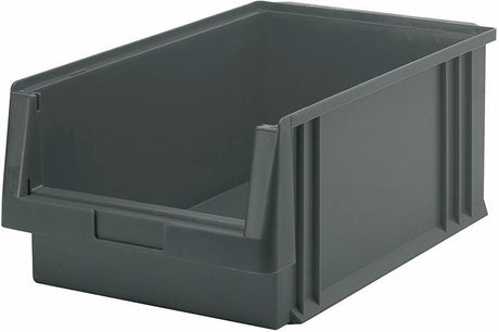 Produktbild von LA-KA-PE Sichtlagerkasten PLK 1 B315xT500xH200 mm grau 01350 02 05 4031022003492