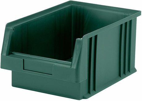 Produktbild von LA-KA-PE Sichtlagerkasten PLK 2 B213xT330xH150 mm grün 01550 02 03 4031022004390