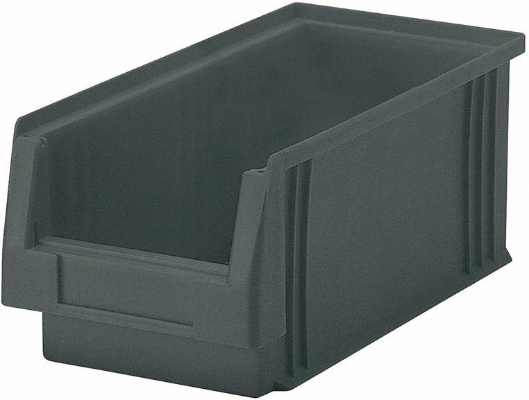 Produktbild von LA-KA-PE Sichtlagerkasten PLK 3a B150xT290xH125 mm grau 01650 02 05 4031022004819