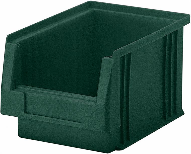 Produktbild von LA-KA-PE Sichtlagerkasten PLK 3 B150xT205xH125 mm grün 01750 02 03 4031022005281