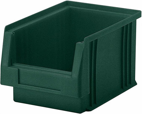 Produktbild von LA-KA-PE Sichtlagerkasten PLK 3 B150xT205xH125 mm grün 01750 02 03 4031022005281