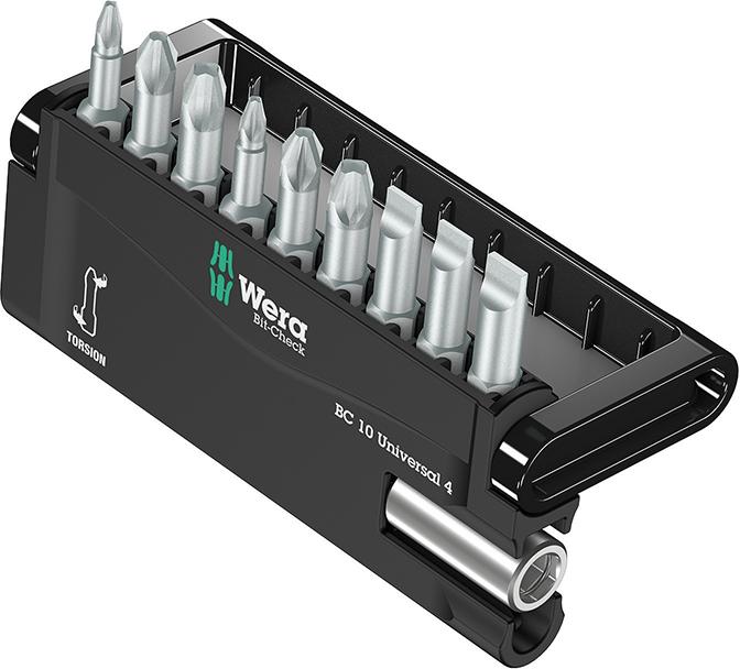 Produktbild von Wera Bit-Check 10 Universal 4 5056159001 4013288033758