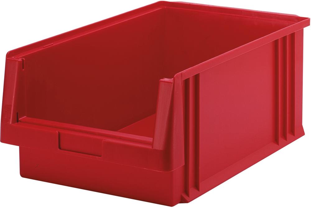 Produktbild von LA-KA-PE Sichtlagerkasten PLK 1 B315xT500xH200 mm rot 01350 02 01 4031022003454