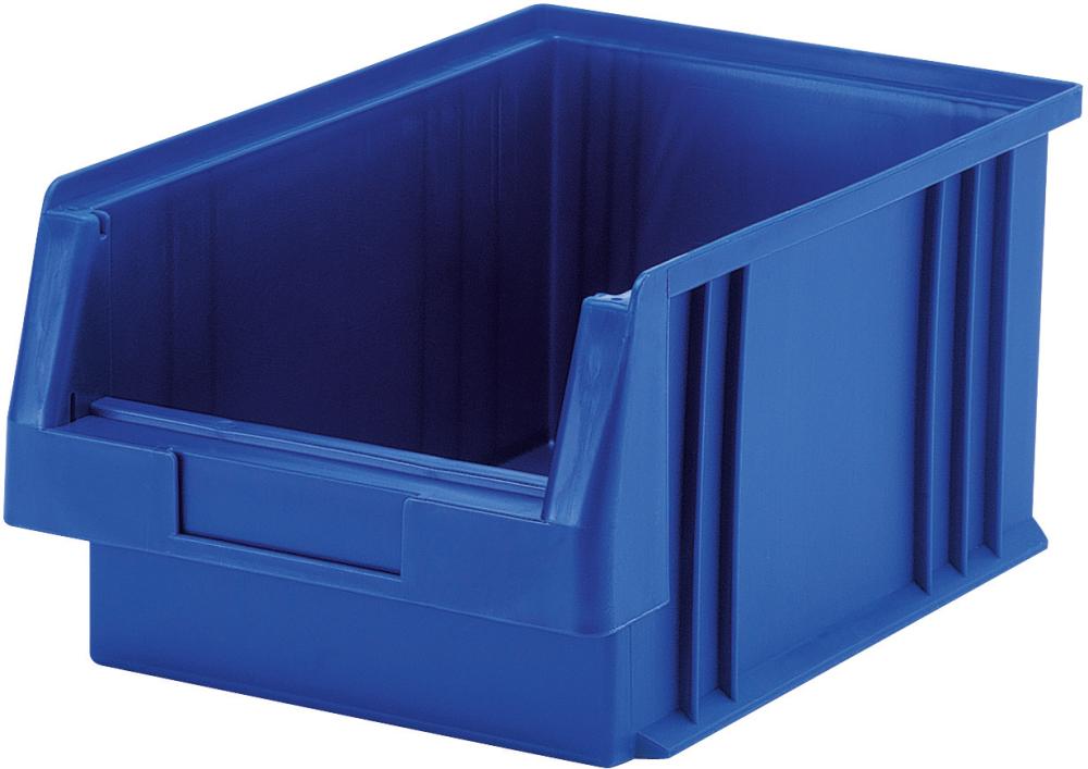 Produktbild von LA-KA-PE Sichtlagerkasten PLK 2 B213xT330xH150 mm blau 01550 02 02 4031022004383