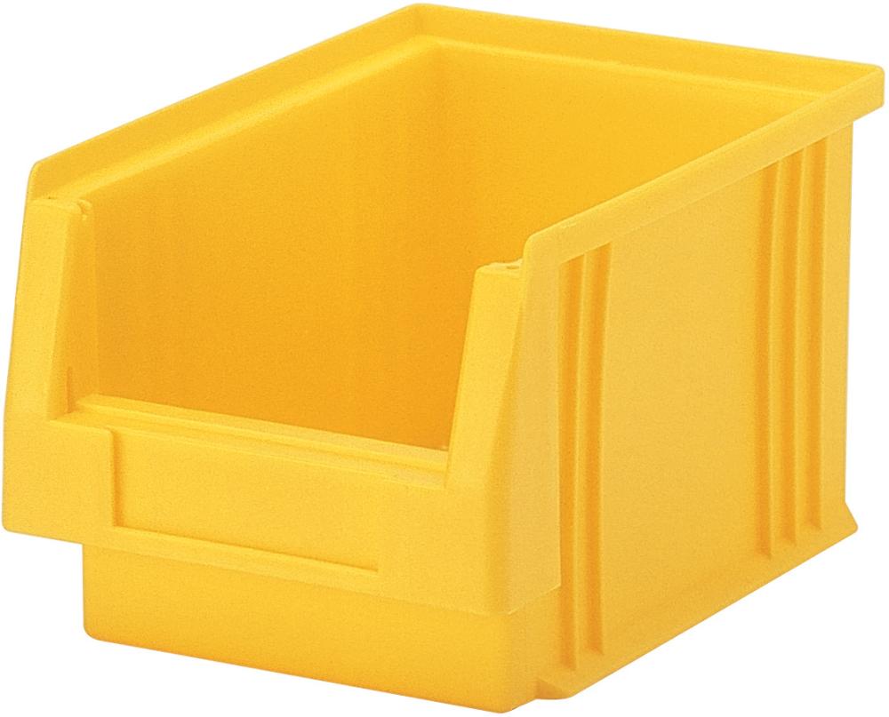 Produktbild von LA-KA-PE Sichtlagerkasten PLK 3 B150xT205xH125 mm gelb 01750 02 04 4031022005298