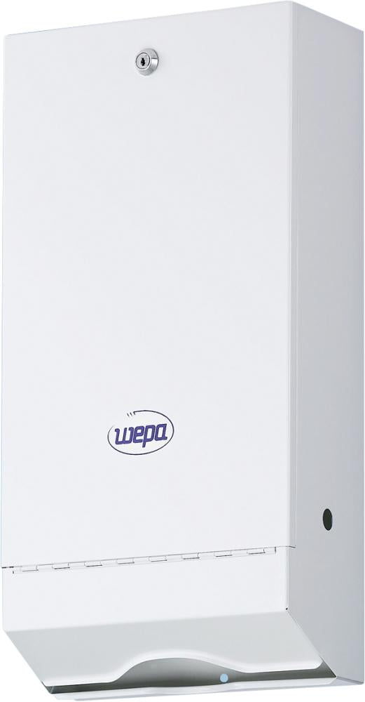 Produktbild von WEPA Handtuchspender 55X26,5X13cm Metall weiß 4270604214 4000735700714