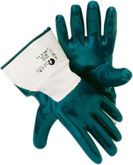 Produktbild von FORTIS Handschuhe Nitril Mechanic Größe 10 blau (12 Paar) 4272108031 4317784794169