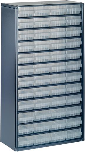 Produktbild von raaco SL-Magazin Typ 1248-01 B306xT150xH552 mm mit 48 Schubladen 150-01 137393 5733439137393