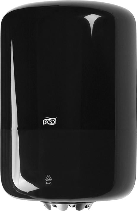 Produktbild von Tork Tork Handtuchrollenspender Innenabrollungsspender schwarz 559008 7322540349399