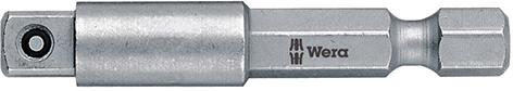 Produktbild von Wera Steckschlüssel-Adapter 1/4" für Einsätze 3/8" 50mm 5050215001 4013288017079