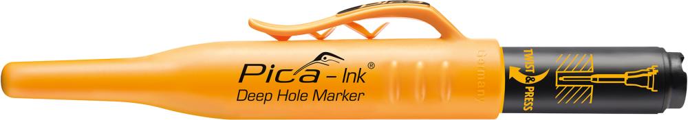 Tieflochmarker Ink schwarz 1,5 mm Spitze