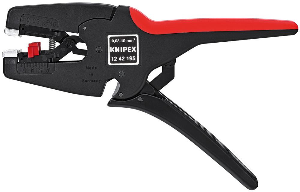 Produktbild von KNIPEX Automatik-Abisolierzange 195mm qmm 12 42 195 4003773054580