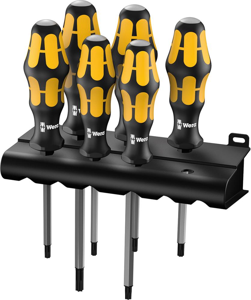 Produktbild von Wera Schraubendreher-Satz TORX® 6-teilig Schlagkappe 5024410001 4013288094803