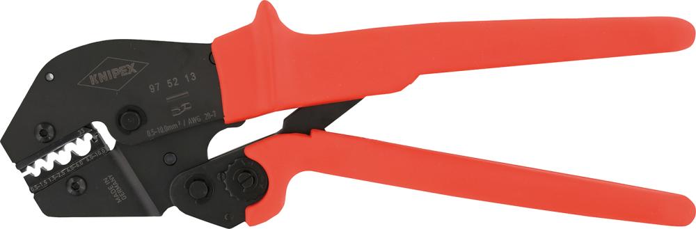Produktbild von KNIPEX Crimp-Hebelzange 975213 0,5-10qmm unisoliert 97 52 13 4003773048084