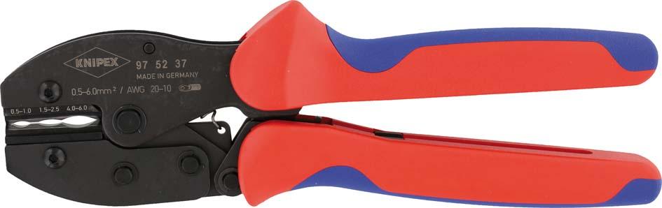 Produktbild von KNIPEX Crimp-Hebelzange 0,55-6qmm Preciforce 97 52 37 4003773063193