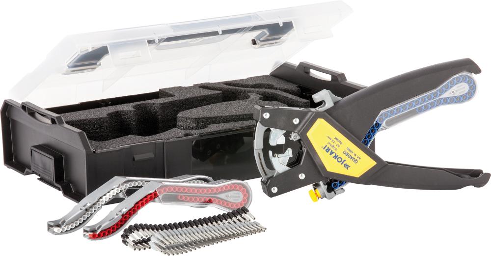 Produktbild von JOKARI Kabelverarbeitungs-Set QUADRO-Plus 0,5-2,5mm 244-teilig 460242 4011391620001