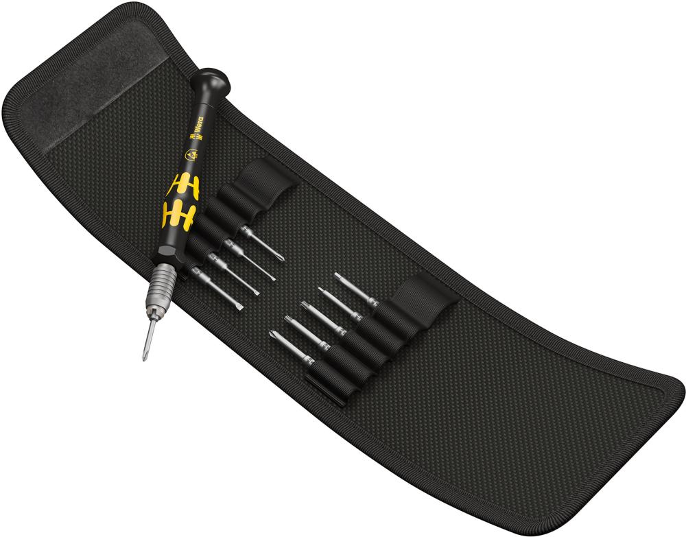 Produktbild von Wera Elektronik-Schraubendreher-Satz ESD mit Wechselklingen 11-teilig 5073670001 4013288168344