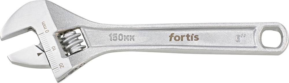 Produktbild von FORTIS Rollgabelschlüssel 6" 150mm verchromt 4240311110 4317784730679