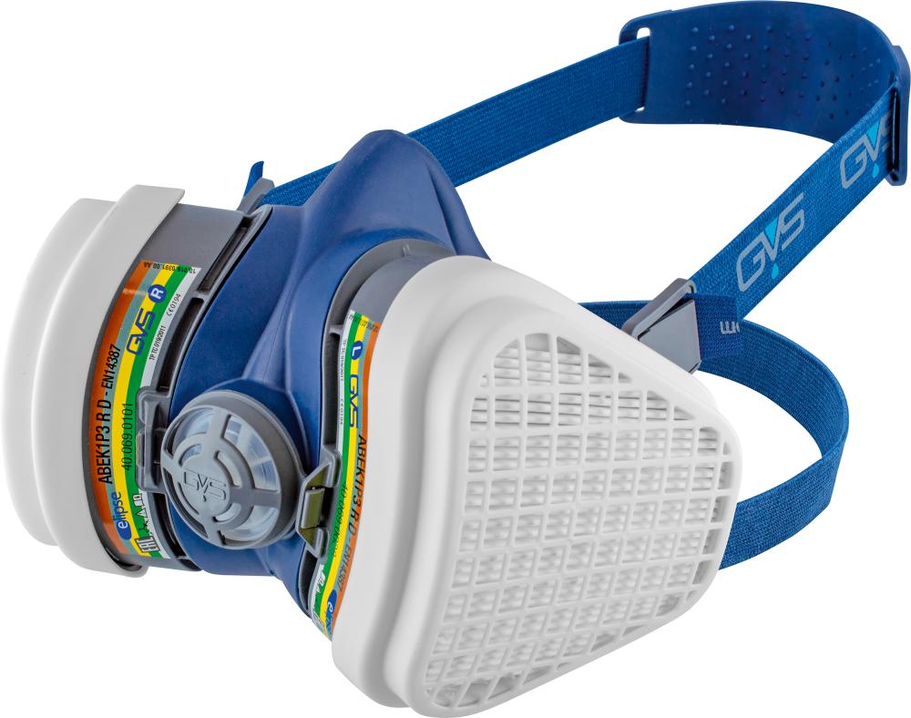 Produktbild von GVS Mehrweg-Halbmaske Elipse ABEK1-P3 RD Größe M/L SPR491 5060233800995