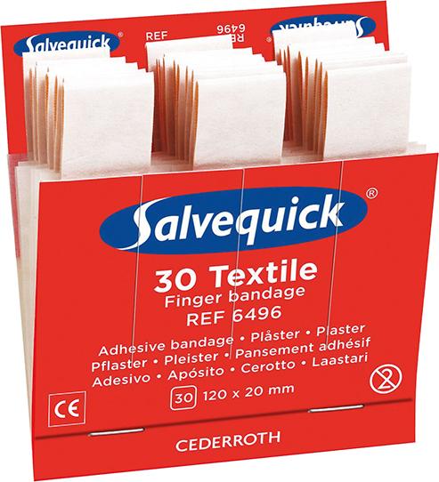 Produktbild von Holthaus Medical Salvequick Nachfüller 1x30 Pflaster elastisch (6 Stück) 42095 7310610064969