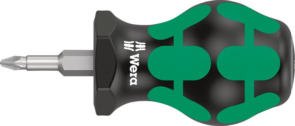 Produktbild von Wera Schraubendreher Stubby PZ1x 25mm 5008853001 4013288212191