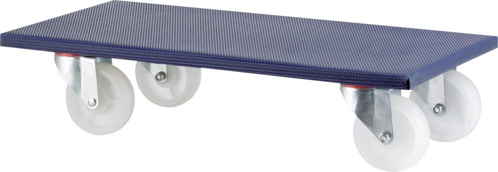 Produktbild von EDE Möbelroller 600x300mm 600kg Kunststoff Rad 100 mm QT5201 4053569790512