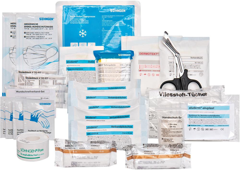 Produktbild von Söhngen Füllung DIN 13157 für Verbandschrank Heidelberg 3003018 4250108801207