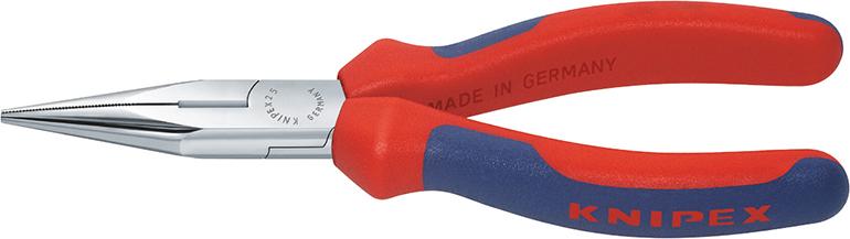 Produktbild von KNIPEX Radiozange verchromt mit Mehrkomponenten-Griff 160mm 25 05 160 4003773022817
