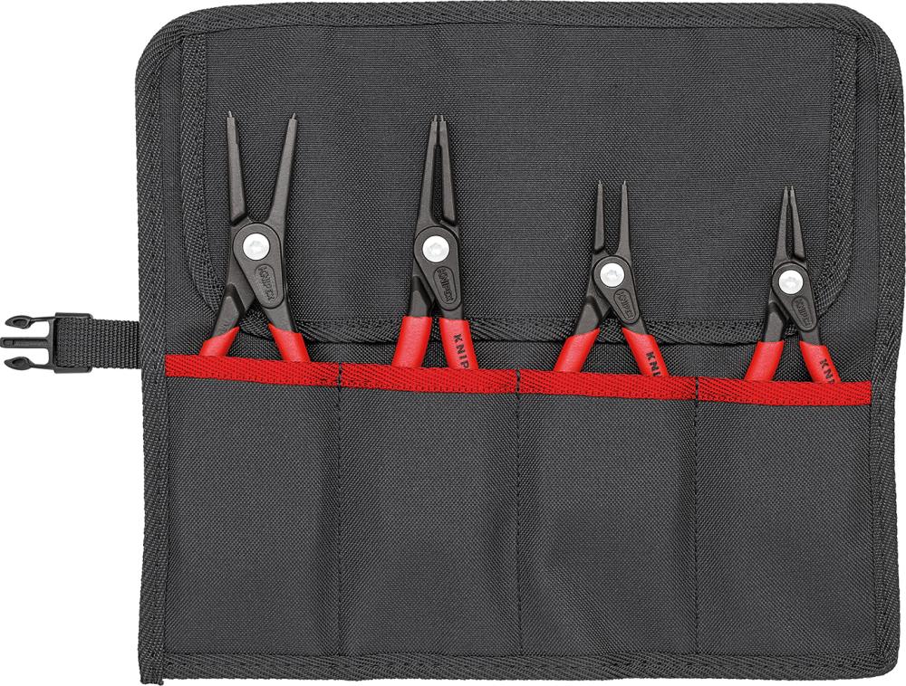 Produktbild von KNIPEX Sicherungsringzangen-Satz Präzision 4-teilig 00 19 57 4003773050056