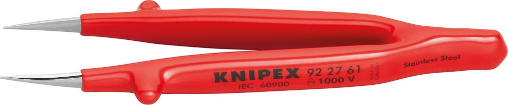 Produktbild von KNIPEX Pinzette Präzision VDE spitz gerade 130mm 92 27 61 4003773054757