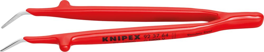Produktbild von KNIPEX Pinzette Präzision VDE gebogen 150mm 92 37 64 4003773054856