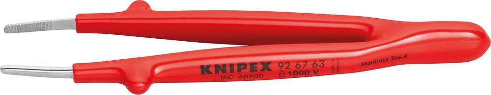 Produktbild von KNIPEX Pinzette Präzision VDE Spitze rund 145mm 92 67 63 4003773054931