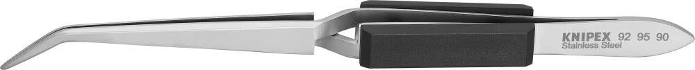 Produktbild von KNIPEX Kreuz-Pinzette spitz gebogen vernickelt 160mm 92 95 90 4003773055020
