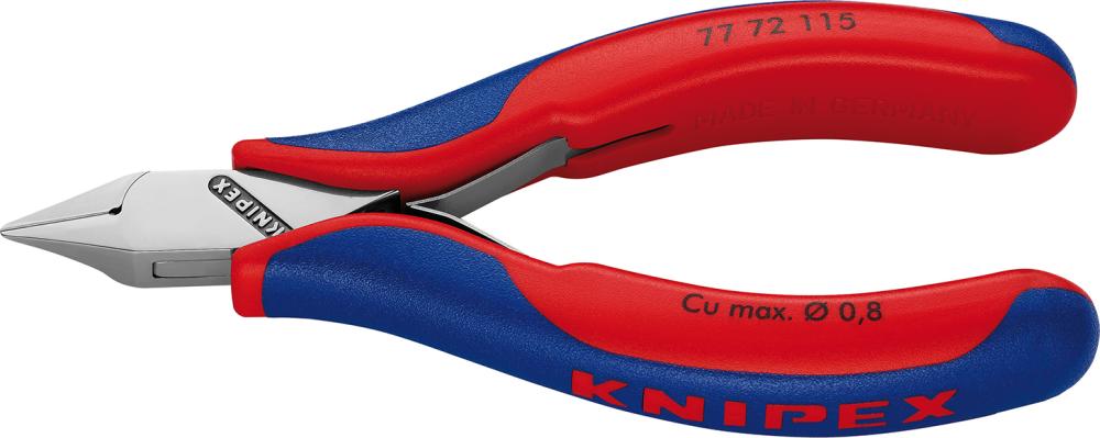 Produktbild von KNIPEX Seitenschneider Elektronik Form7 115mm 77 72 115 4003773040958