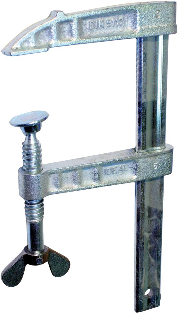 Produktbild von JAS Polschraubzwinge PZ600 600 A, Ausladung 80 mm 4271814307 4332163276326