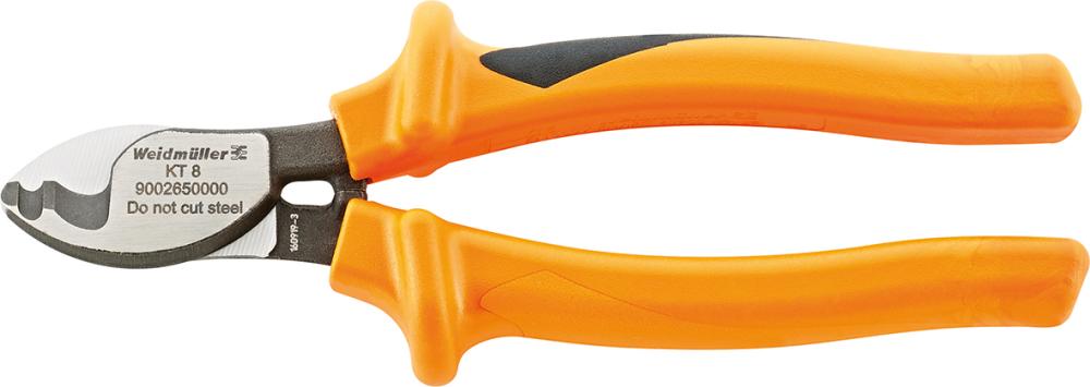Produktbild von Weidmüller Kabelschere VDE mit Mehrkomponenten-Griff 185mm KT 8 480778 4008190020163