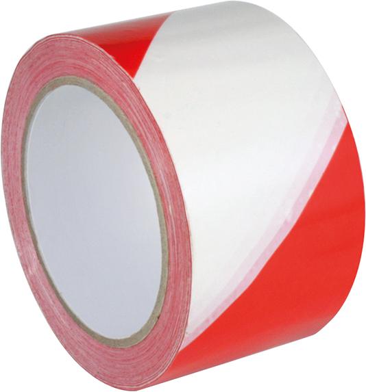 Produktbild von Gerlinger PVC-Warnmarkierungsband 60mm x 66m rot/weiß selbstklebend 4270606162 4026359035803