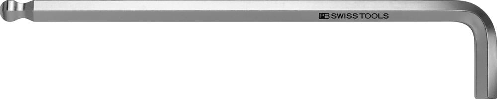 Produktbild von Swiss Tools Winkelschraubendreher DIN 911L mit Kugelkopf 2mm PB 212.L 2 7610733015719