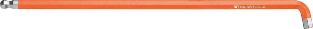 Produktbild von Swiss Tools Winkelschraubendreher 100° kurz Rainbow 5mm Kugelkopf PB 2212.L 5 OR 7610733243631