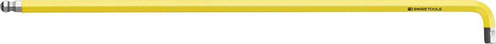 Produktbild von Swiss Tools Winkelschraubendreher 90+100° kurz Rainbow 3mm Kugelkopf PB 2222.L 3 SY 7610733283071