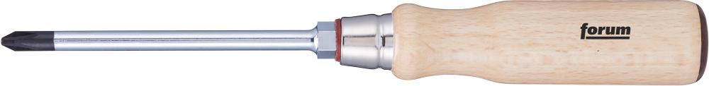 Produktbild von FORUM Schraubendreher Holzheft PH 2x100mm 4242721013 4317784850384