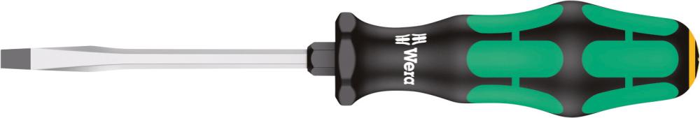 Produktbild von Wera Schraubendreher 6-kant Schlitz 6,5x1,2x125mm 5007674001 4013288108074