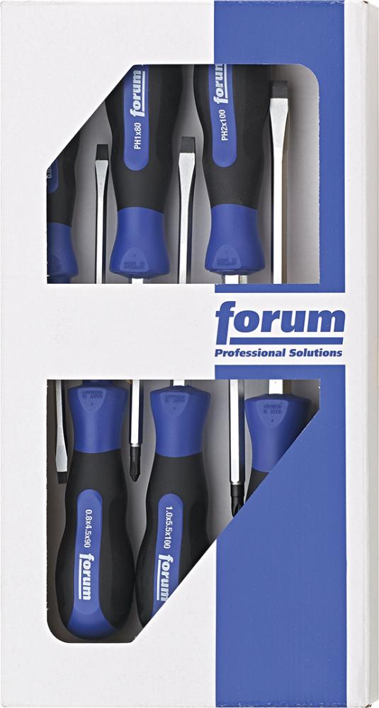 Produktbild von FORUM Schraubendreher-Satz 6-teilig PH 6-kant 4242727090 4317784850629