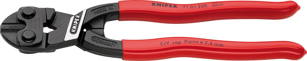 Produktbild von KNIPEX Bolzenabschneider Mini 7101 200mm Cobolt 71 01 200 4003773033165