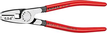 Produktbild von KNIPEX Aderendhülsenzange mm 0,5-6qmm 97 81 180 4003773019794