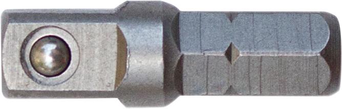 Produktbild von FORUM Steckschlüssel-Adapter 1/4" für 1/4" Einsatz 25mm 4243009099 4317784922753