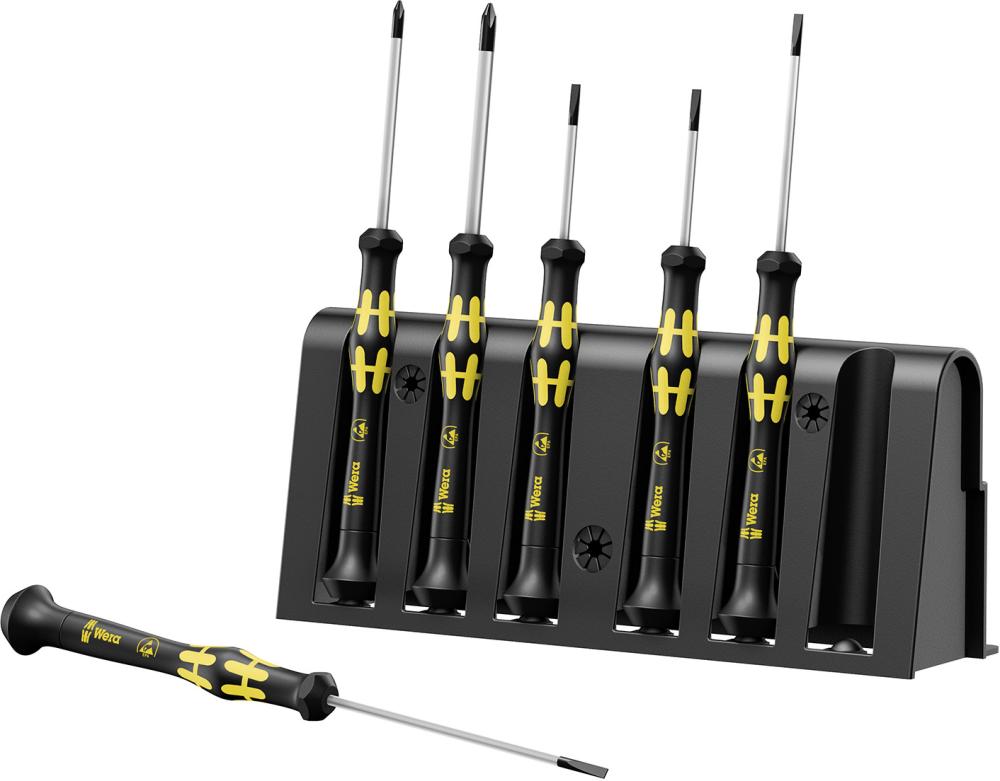 Produktbild von Wera Elektronik-Schraubendreher-Satz ESD 6-teilig 5030170001 4013288113900