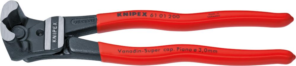 Produktbild von KNIPEX Bolzen-Vornschneider 200mm mit Kunststoffgriff 61 01 200 4003773033172