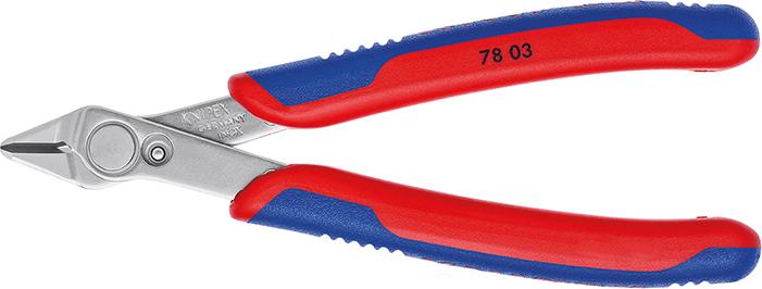 Produktbild von KNIPEX Seitenschneider Elektronik Super Knips Form0 125mm 78 03 125 4003773035381
